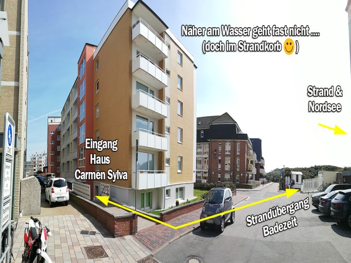 Strand-Ferienwohnung Schick im Haus Carmen Sylva - Bild 28